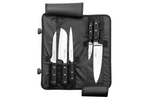 Trousse de cuisinier vide Sabatier 5 emplacements en nylon noir rigide