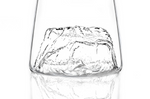 Verre à spiritueux long Alaskan Maker Topographic Mont Ventoux en verre cristallin