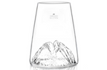 Verre à spiritueux long Alaskan Maker Topographic Canigou en verre cristallin