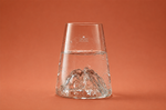 Verre à spiritueux long Alaskan Maker Topographic Canigou en verre cristallin
