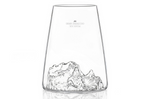 Verre à spiritueux long Alaskan Maker Topographic Gran Paradiso en verre cristallin