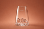 Verre à spiritueux long Alaskan Maker Topographic Sassolungo en verre cristallin