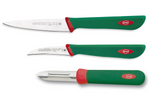Trousse souple de 3 couteaux et ustensiles à légumes SANELLI Premana