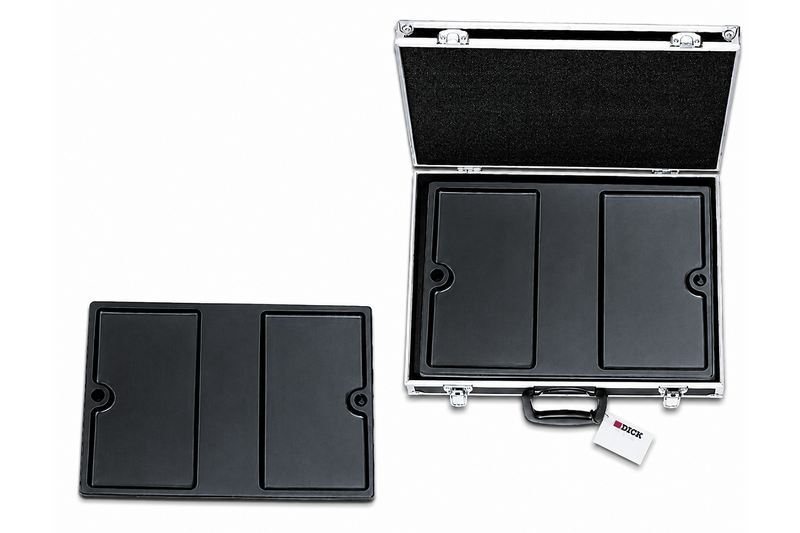 Mallette de chef magnétique vide DICK renforcement acier 49x36x11cm