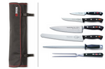 Trousse de chef 4 couteaux de cuisine DICK + 2 ustensiles acier inox