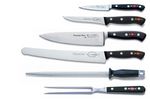 Trousse de chef 4 couteaux de cuisine DICK + 2 ustensiles acier inox