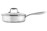 Sauteuse Pradel Excellence Lumia en inox avec couvercle en verre - 24cm