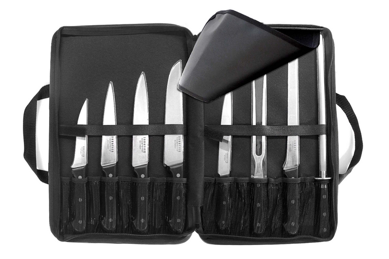 Mallette extra plate 8 couteaux et accessoires Sabatier Trompette Universal
