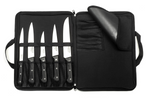 Mallette extra plate 5 couteaux de boucher Sabatier Trompette Universal