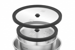 Set de 2 couvercles en verre Zwilling Unlock Fresh & Save 16 cm + 20 cm