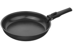 Set de 3 poêles Zwilling Unlock Ceraforme® Titanium en aluminium 20, 24 et 28 cm + 1 poignée amovible