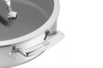 Sauteuse provençale Zwilling Peak Ceraforce® HyCoat en inox et revêtement céramique avec couvercle en verre 26cm