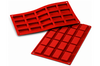 Moule en silicone professionnel Silikomart Silicon Flex 300x175mm 20 mini financiers