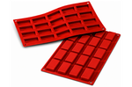 Moule en silicone professionnel Silikomart Silicon Flex 300x175mm 20 mini financiers