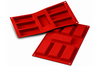 Moule en silicone professionnel Silikomart Silicon Flex 300x175mm 7 financiers