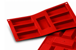 Moule en silicone professionnel Silikomart Silicon Flex 300x175mm 7 financiers