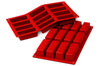 Moule en silicone professionnel Silikomart Silicon Flex 300x175mm 12 mini cakes