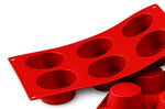 Moule en silicone professionnel Silikomart Silicon Flex 300x175mm 6 muffins 6.9cm