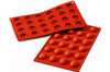 Moule en silicone professionnel Silikomart Silicon Flex 300x175mm 24 demi-sphères 3cm