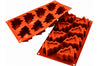 Moule en silicone professionnel Silikomart Silicon Flex 8 sapins 300 x 175mm