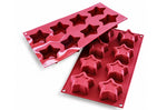 Moule en silicone professionnel Silikomart Silicon Flex 8 étoiles Ø70mm
