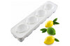 Moule pâtissier 4 citrons Silikomart en silicone blanc