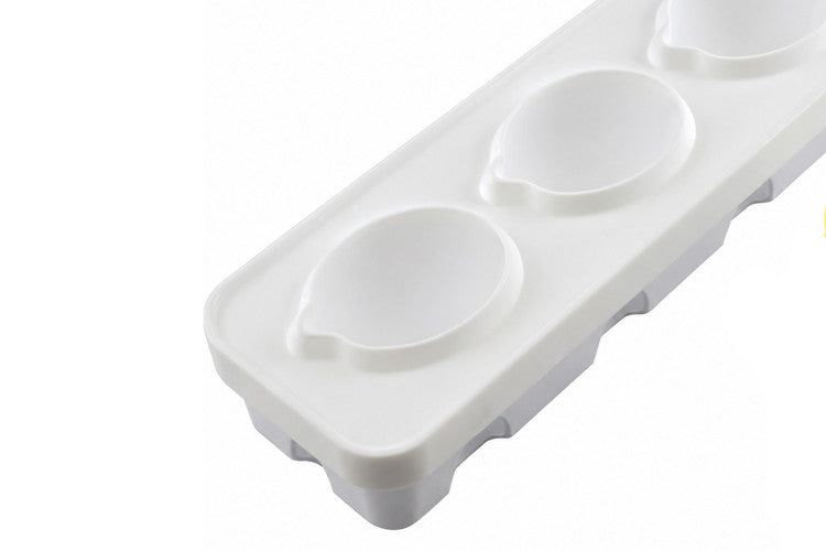 Moule pâtissier 4 citrons Silikomart en silicone blanc