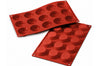 Moule en silicone professionnel Silikomart Silicon Flex 300x175mm 15 tartelettes 5cm