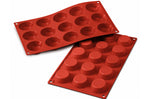 Moule en silicone professionnel Silikomart Silicon Flex 300x175mm 15 tartelettes 5cm