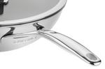 Wok Zwilling Peak Ceraforce® HyCoat en inox et revêtement céramique avec couvercle en verre 30cm