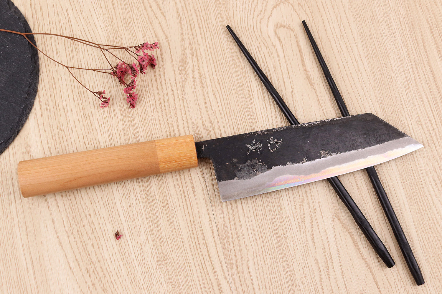 Couteau bunka 16,5cm japonais artisanal Kouki Hashimoto BS2