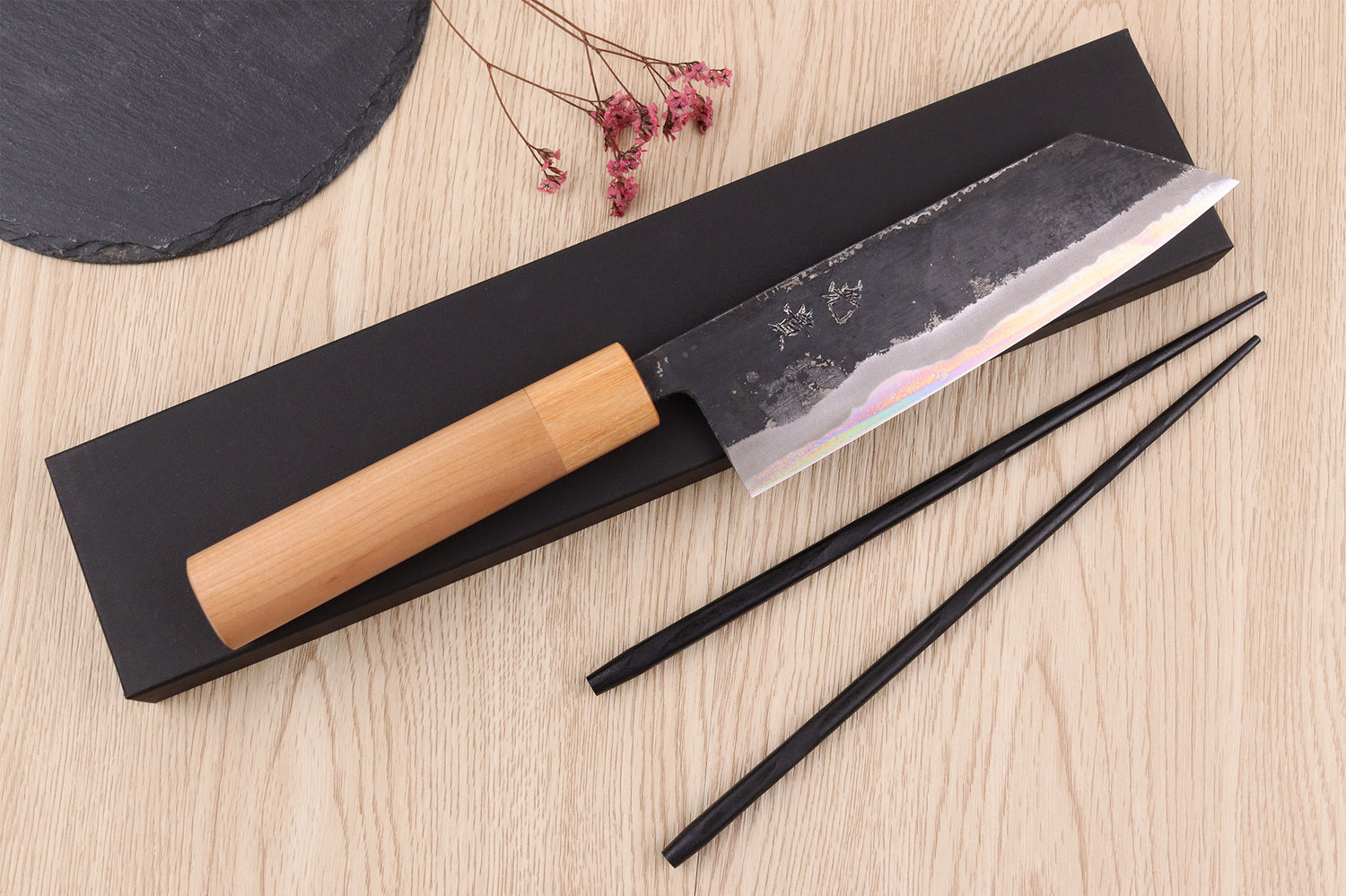 Couteau bunka 16,5cm japonais artisanal Kouki Hashimoto BS2