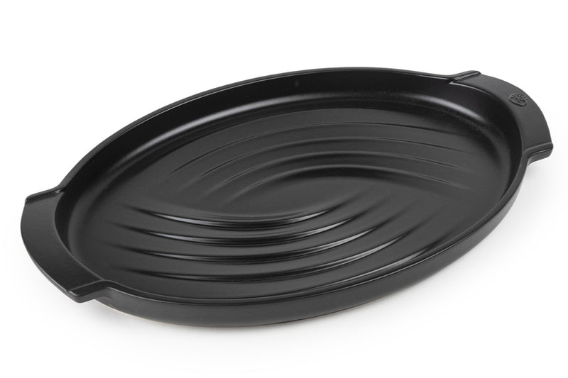 Grill poisson noir Peugeot Grill to Table en céramique - 41x26cm