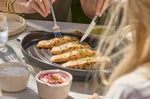 Grill poisson noir Peugeot Grill to Table en céramique - 41x26cm