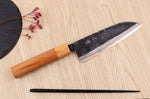 Couteau santoku 16,5cm japonais artisanal Kouki Hashimoto BS2