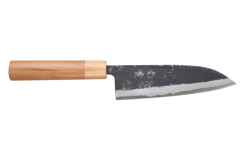Couteau santoku 16,5cm japonais artisanal Kouki Hashimoto BS2