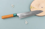 Couteau de chef 21cm japonais artisanal Makoto Kurosaki Kodama VG10