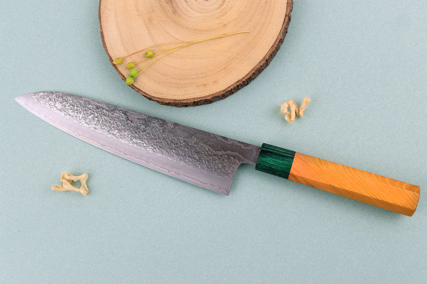 Couteau de chef 21cm japonais artisanal Makoto Kurosaki Kodama VG10