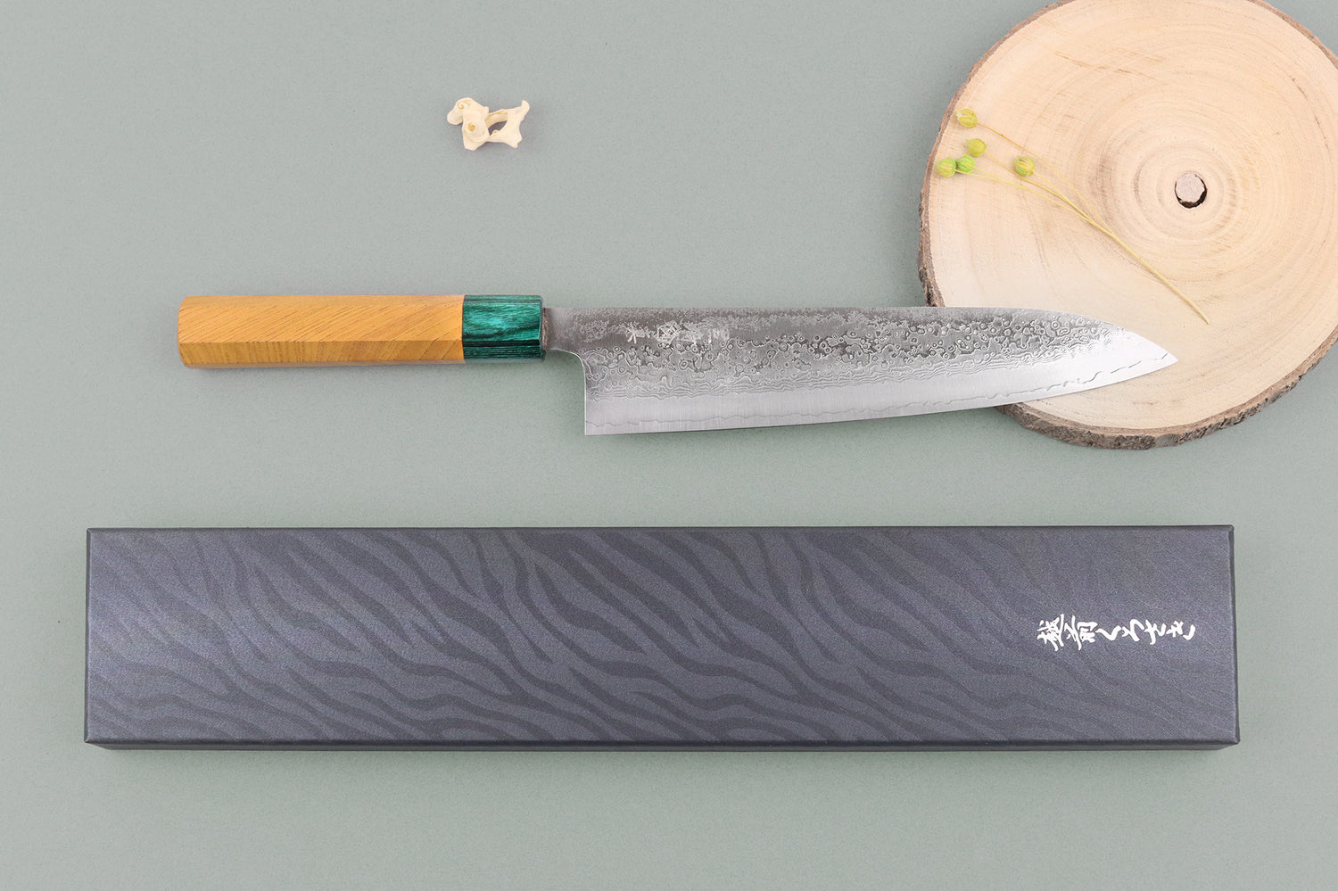 Couteau de chef 21cm japonais artisanal Makoto Kurosaki Kodama VG10