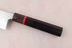 Couteau de chef 24cm japonais artisanal Wusaki Nawame AUS10 damas
