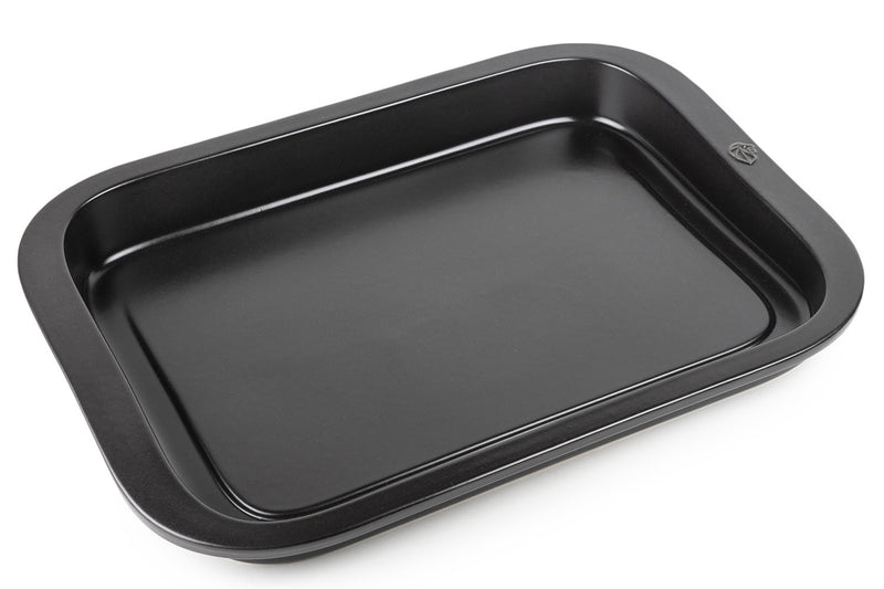 Plancha rectangulaire noire Peugeot Grill to table en céramique - 43cm