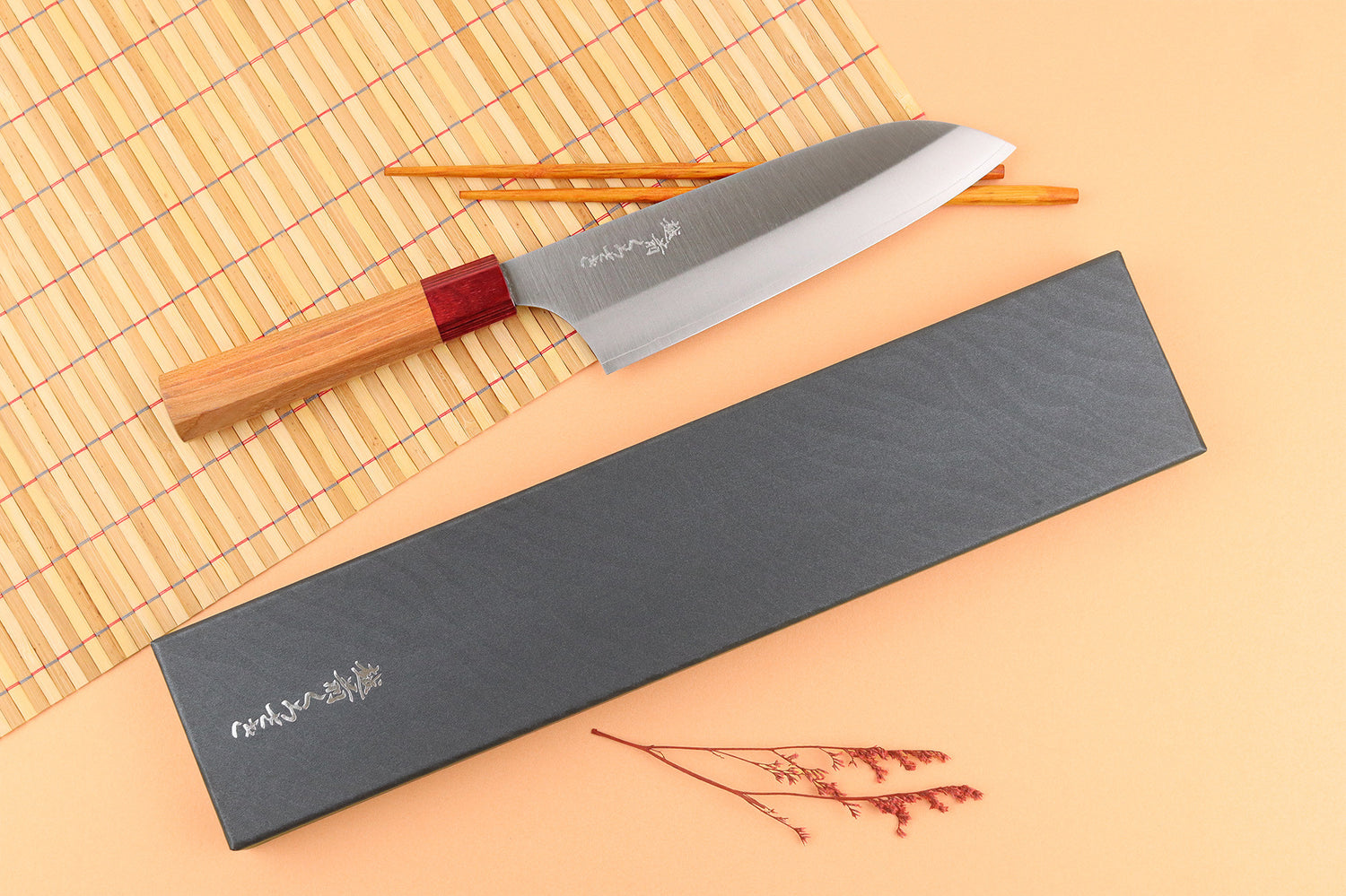 Couteau santoku 17cm japonais artisanal Makoto Kurosaki Ryusei VG7