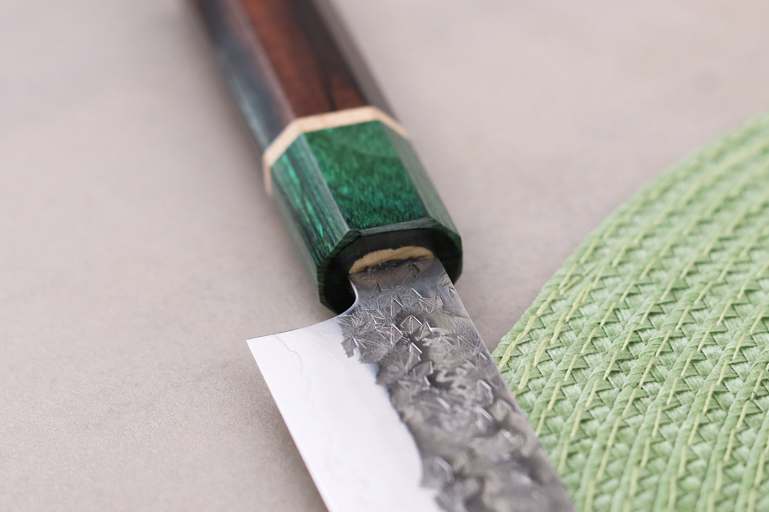 Couteau universel 13,5cm japonais artisanal Makoto Kurosaki Samidorizuki SGStrix