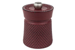Moulin à poivre manuel Peugeot Bali Fonte en fonte rouge mat 8cm