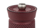 Moulin à poivre manuel Peugeot Bali Fonte en fonte rouge mat 8cm