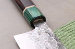 Couteau santoku 16,5cm japonais artisanal Makoto Kurosaki Samidorizuki SGStrix