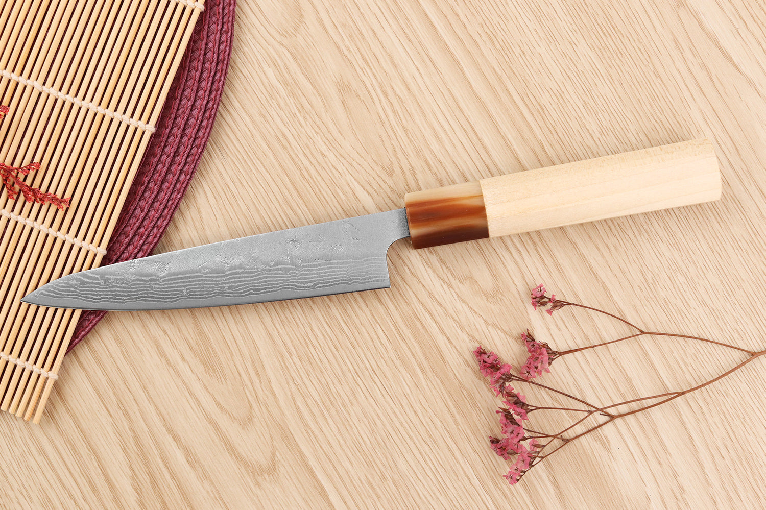 Couteau universel 13,5cm japonais artisanal Yuzo Haruto Damas