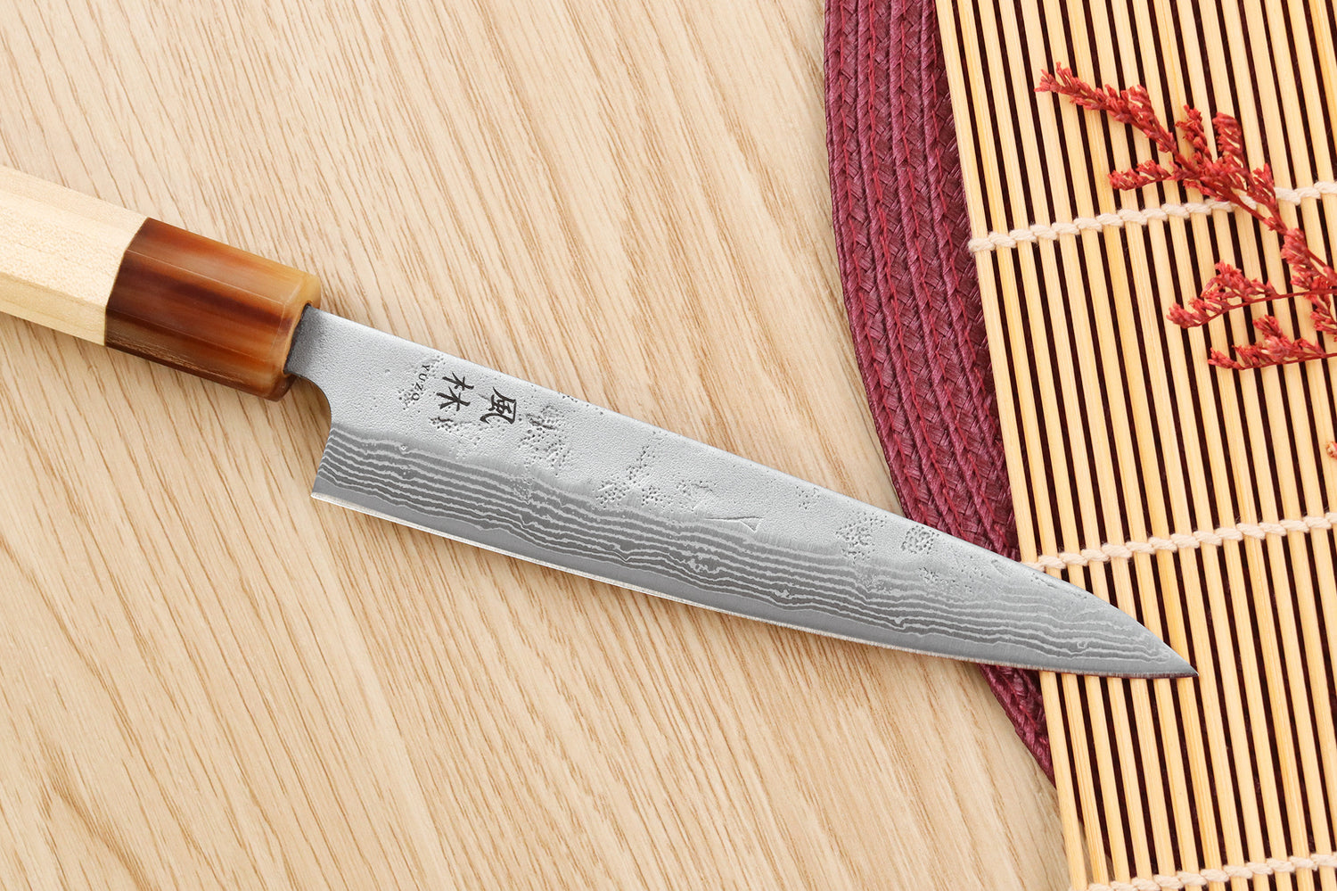 Couteau universel 13,5cm japonais artisanal Yuzo Haruto Damas