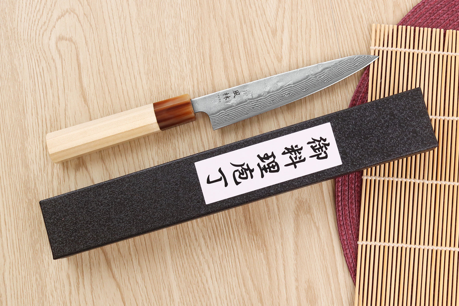 Couteau universel 13,5cm japonais artisanal Yuzo Haruto Damas