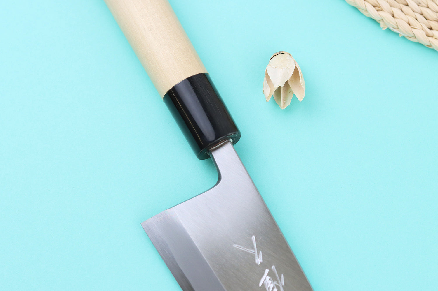 Couteau deba 18cm japonais artisanal Tsunehisa WS2
